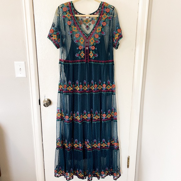 Sundance Alize Mesh Maxi Dress - Picture 3 of 8